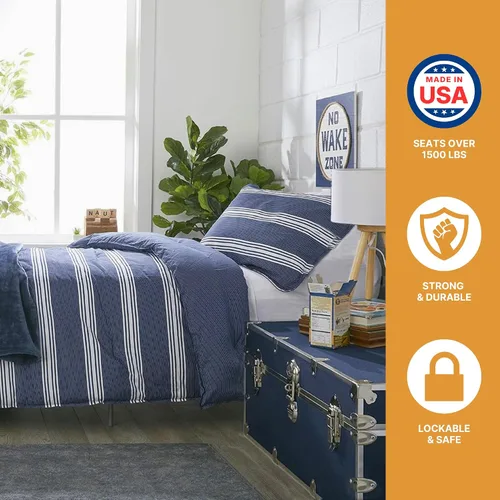 Vista 6 de Rhino Classic XXL - Baúl de almacenamiento, baúl de dormitorio Negro