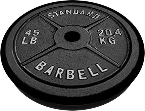 Vista 2 de Placa de levantamiento de pesas para gimnasio, pesas para culturismo, PopSockets estándar PopGrip