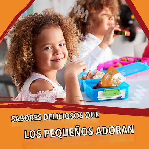 Vista 6 de Earth's Best Snacks orgánicos de sésamo para niños pequeños, soplos vegetales, cheddar, 1.55 onzas (paquete de 4)