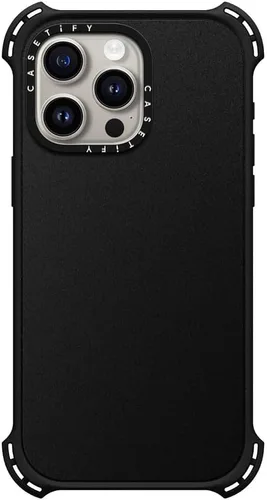 Vista 31 de CASETiFY Funda Bounce para iPhone 16 Pro [a prueba de golpes, 21.3 pies, protección contra caídas de grado militar 6X, compatible con Magsafe] Azul