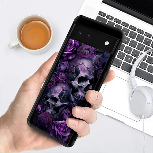 Vista 757 de Compatible con Google Pixel 4A 5G Mobile Case Creative Acrylic Panel trasero Silicona Protección Grip especialmente diseñado para Google Pixel 4A 5G