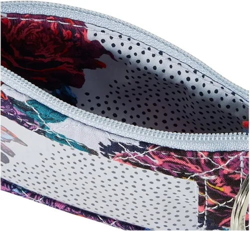 Vista 5 de Vera Bradley - Cartera de algodón, con cremallera y compartimiento para la identificación, para mujer