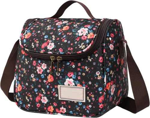 Vista 2 de Nanxson Bolsas de almuerzo reutilizables, aisladas, a prueba de fugas, enfriadoras para adultos, hombres y mujeres, para el trabajo, viajes, picnic