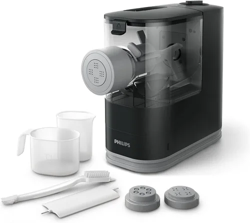 Vista 5 de Philips HR2371/05 Máquina para hacer pasta, compacta. Viva Collection, color negra, S, Negro