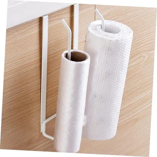 Vista 6 de Soporte para toallas de pared para baño, cocina, diseño moderno y ahorro de espacio