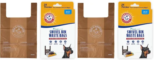 Vista 9 de Arm & Hammer - Bolsas de basura para basurero giratorio, 20 unidades, 1 paquete