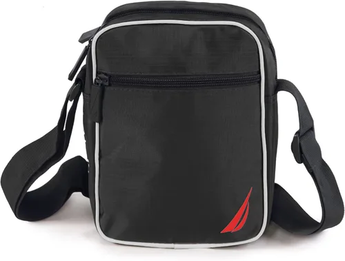 Vista 2 de Nautica Bolso de hombro, Negro Blanco