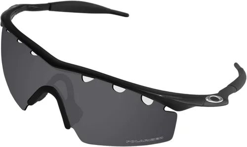 Vista 2 de BroLizard - Lente polarizada de repuesto para gafas de sol Oakley M Frame Strike ventiladas, negro