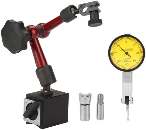 Vista 8 de Soporte de base magnética ajustable para herramientas de precisión de indicador de dial