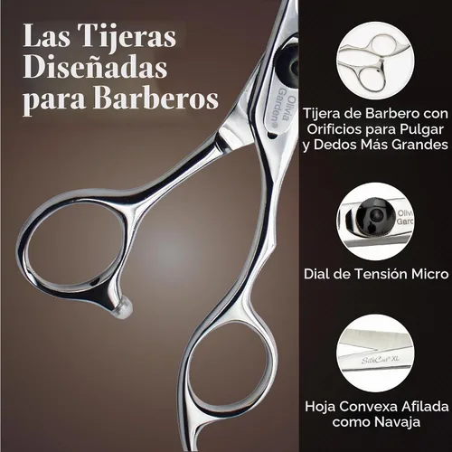 Vista 4 de Olivia Garden SilkCut - Cizalla profesional para peluquería y estuche más fino