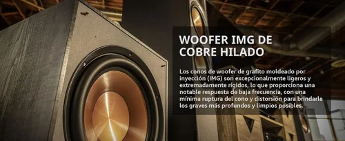 Vista 7 de Klipsch Par de subwoofers R-120SW de 200 vatios