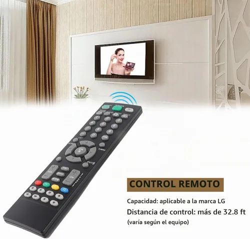 Vista 9 de Mando a distancia universal para AKB73655806, reemplazo del control remoto de Smart TV para AKB73655806 LCD LED TV