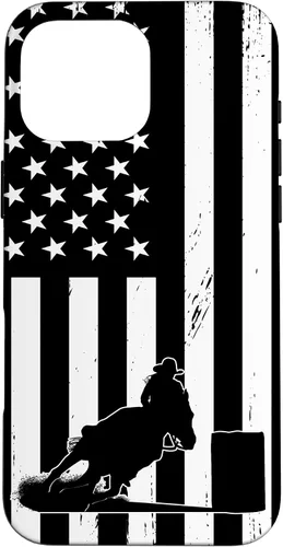 Vista 19 de Funda para iPhone 17 con diseño de vaquera con bandera de Estados Unidos