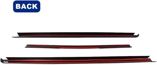 Vista 5 de CROSSDESIGN Kit de tapas de riel de cama para portón trasero compatible con Nissan Frontier 2005 2006 2007 2008 2009 2010 2011 2012 2013 2014
