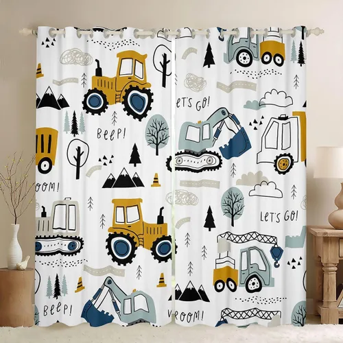Vista 38 de Feelyou Cortinas opacas con estampado de leopardo para dormitorio, sala de estar, safari, cortinas de oscurecimiento de habitación con purpurina