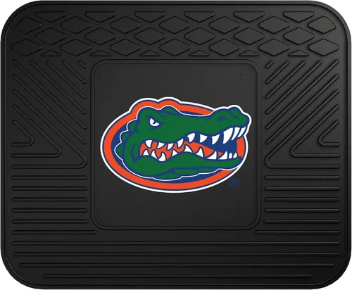 Vista 3 de FANMATS Gators de la Universidad de Florida - Estera de auto de vinyl, Juego de 2 alfombrillas para coche de vinilo, Negro