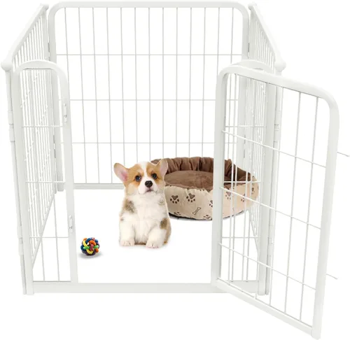 Vista 52 de FXW Homeplus Unleashed Corralito para Perros de Interior - Juego Sin Estrés y Seguro, Resistente de 24 Pulgadas 2 Paneles Corralito para Cachorros