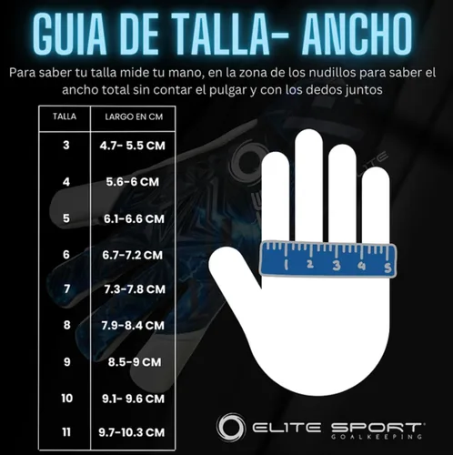 Vista 4 de Elite Sport JM Goalkeeper Gloves