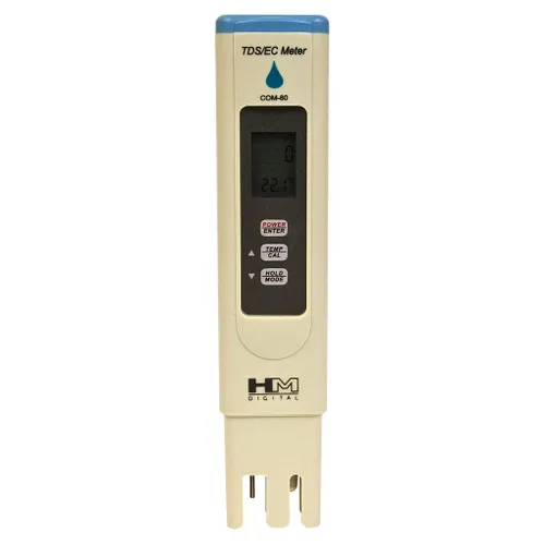 Vista 2 de HM COM-80 Conductividad eléctrica Digital (EC) y Hydro Tester de sólidos disueltos totales, 0-5000 ppm TDS Rango, 1 ppm de resolución, +/- 2%
