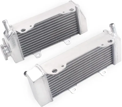 Vista 12 de Radiador de aluminio completo compatible con ATV Yama ha YFZ450 YFZ 450 2004 2005 2006 2007 2008
