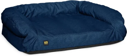 Vista 10 de K9 Ballistics Tough Bolster Cama Sofá Almohada Anidable para Perros para Razas Toy y Extra Pequeñas - Duradera, Resistente al Agua con Funda