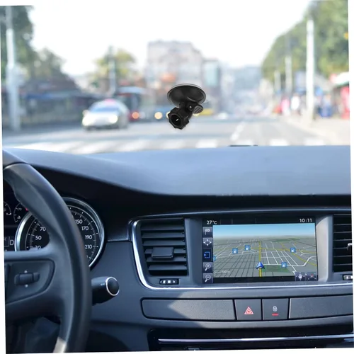 Vista 4 de Soporte para cámara de tablero de coche, soporte de cámara con ventosa, base giratoria de 360 grados para cámaras de tablero