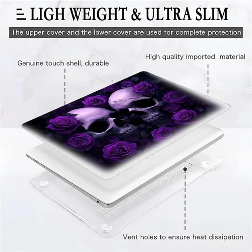 Vista 105 de Funda para computadora MacBook Pro de 13 pulgadas, modelo A1425/A1502, modelo A1425/A1502, diseño de primera calidad, funda rígida para laptop 3D 3D