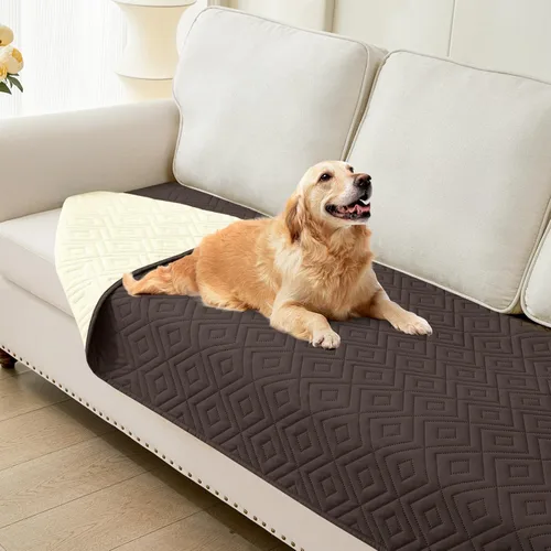 Vista 19 de hyha Manta impermeable para perros, funda suave para cama de perro, mantas para mascotas, funda impermeable para sofá y sillón para perros lavable