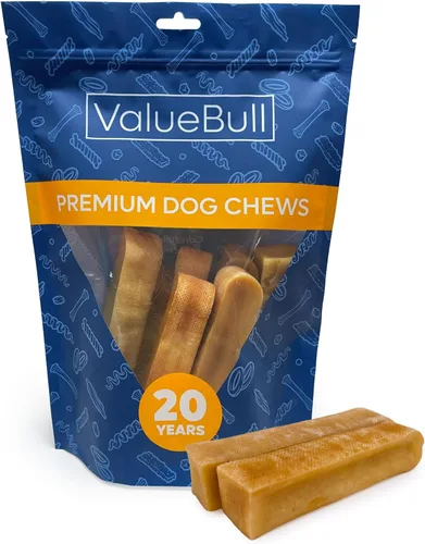 Vista 20 de ValueBull Himalayan - Masticables de queso de yak para perros, pequeños, paquete a granel de 10 libras, de larga duración para masticadores