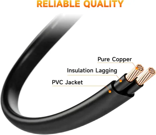 Vista 7 de Okin Cable de alimentación de CA de 4 pies, cable de alimentación reclinable de repuesto para silla elevadora reclinable, Limoss, Orgullo, dorado