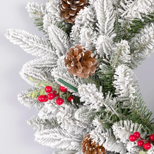 Vista 6 de Scentsicles Adornos para árbol de Navidad perfumados de abeto blanco de invierno, 2 botellas (12 varillas en total)