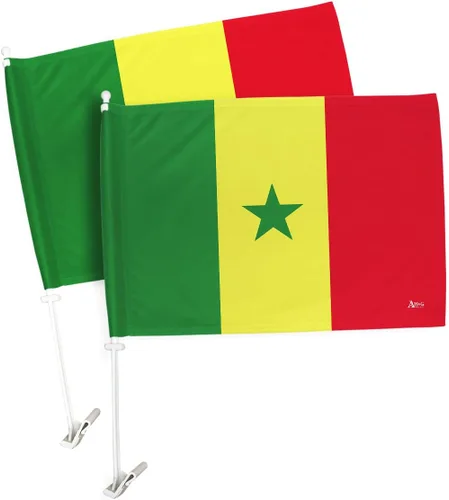 Vista 58 de Paquete de bandera de coche de la Copa del Mundo 2022 de Gales, bandera americana para carros, decoración de automóviles, pancarta pequeña