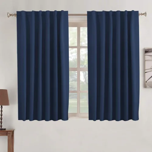 Vista 119 de Turquoize Cortinas Opacas con Aislamiento Térmico Paneles de Tratamiento de Ventanas con Bolsillo para Barra Paneles de Ventana para Ventanas