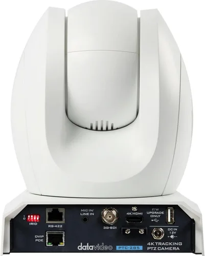 Vista 3 de datavideo PTC-285TW Cámara PTZ de seguimiento 4K, blanco