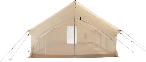 Vista 6 de WHITEDUCK Alpha Pro - Tienda de campaña de lona impermeable para 4 estaciones, para acampar y cazar, con marco de aluminio resistente, ideal