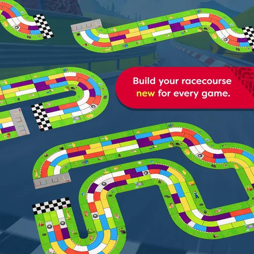 Vista 10 de HABA Monza Car Racing - Juego de mesa para niños, juego de estrategia a juego de colores, a partir de 5 años