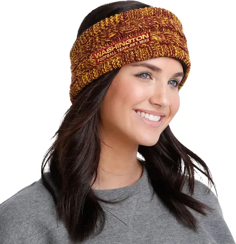 Vista 115 de FOCO Diadema de moda para mujer con logotipo de equipo de la NFL Gradiente impreso.
