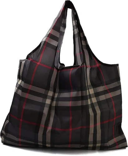 Vista 11 de BEEFLYING Bolsas de comestibles plegables, de nailon, ecológicas y reutilizables, impermeables, bolsas de la compra plegables
