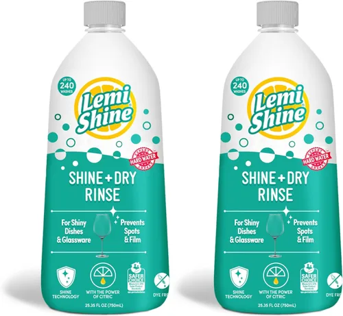 Vista 8 de Lemi Shine Shine and Dry - Ajuagador natural para lavavajillas - 25.35 fl