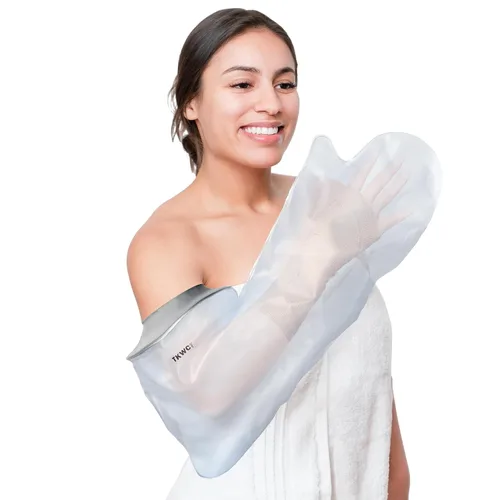 Vista 8 de TKWC INC Funda impermeable para piernas para ducha - Protector de pies hermético (Extra Ancho XL)