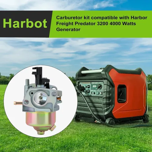 Vista 2 de Carburador de 196CC para Champion Power Equipment 3000 3500 4000 Watts 6.5HP Motor OHV 46515 46596 40026 46516 46533 Piezas de Generador