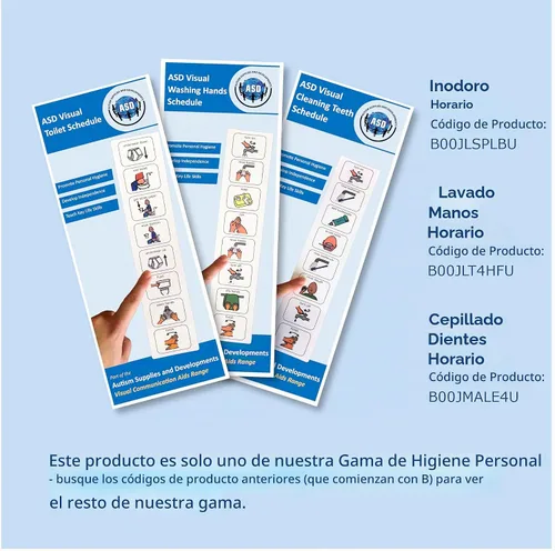 Vista 7 de Horario visual de cepillado de dientes para autismo, Tabla de cepillado