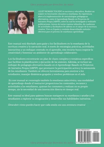 Vista 2 de MANUAL PARA ENSEÑANZA DE ESCRITURA CREATIVA Y NARRACIÓN ORAL GUÍA COMPLETA DEL MENTORFACILITADOR (Escritura creativa infantil "Vida entre letras")