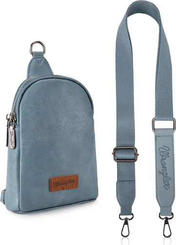 Vista 5 de Wrangler Crossbody Sling Bag for Women with Strap