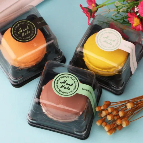 Vista 4 de 300 unidades, 20 hojas hechas a mano, etiquetas autoadhesivas para sellar piruletas, calcomanías de sellado para dulces, galletas, chocolate