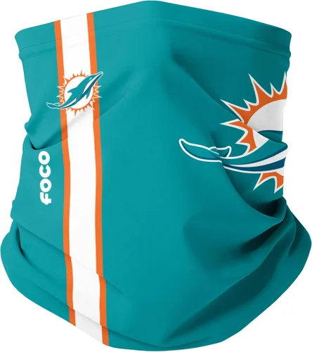 Vista 153 de FOCO NFL unisex-adult Nfl Team Logo Neck Gaiter Multiuse Mini impresión del color del equipo.