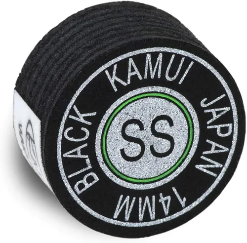 Vista 5 de KAMUI Billard CUE TIP - Piscina laminada negra (1 unidad)
