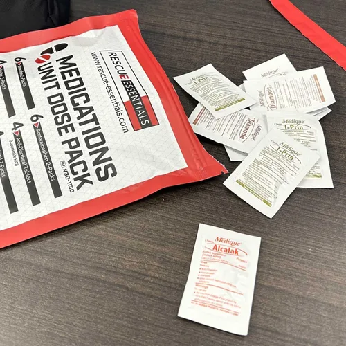 Vista 11 de MEDICAMENTOS Unidad DOSE Pack por RESCUE ESSENTIALS