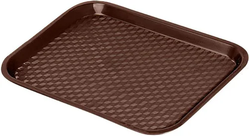 Vista 13 de G.E.T. FT-14-BK Bandeja para cafetería/comida rápida, sin BPA, 14 x 10.75 pulgadas, color negro (juego de 12)
