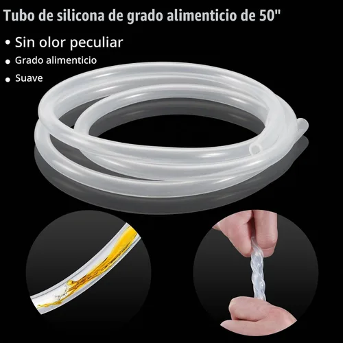 Vista 5 de Mini dispensador de barriles, lanza de barril de cerveza, acero inoxidable, bloqueo de bola doble, de ajuste rápido, mini lanza de barril